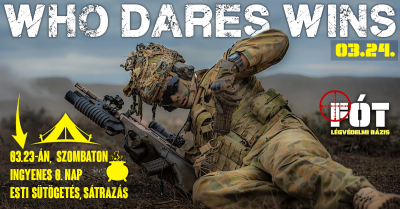 Who Dares Wins - Fót - 03.23-24.